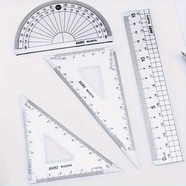 4Pcs Premium Quality Geometric Tools